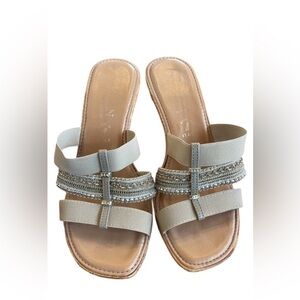 Italian Shoemakers Wedges Size 8